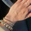 L.J gold beaded bracelet